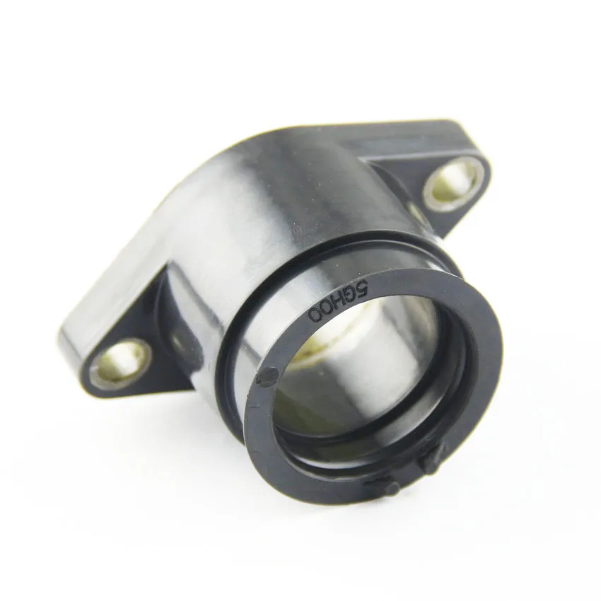 1 Stück Motorrad-Vergaser-Anschlussstück Ansaugstutzen für Yamaha YFM400F Grizzly YFM450 Kodiak YFM400A YFM400FA 5GH-13586-00 – Detail 8