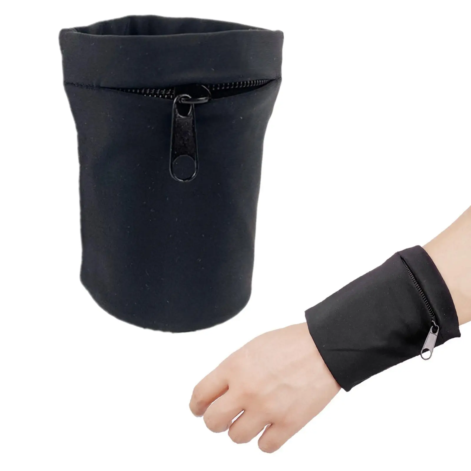 

Breathable Phone Wristband Cellphone Holder Armband Storage Bag Case Pouch Wallet for Running Jogging Sport Hiking Travel