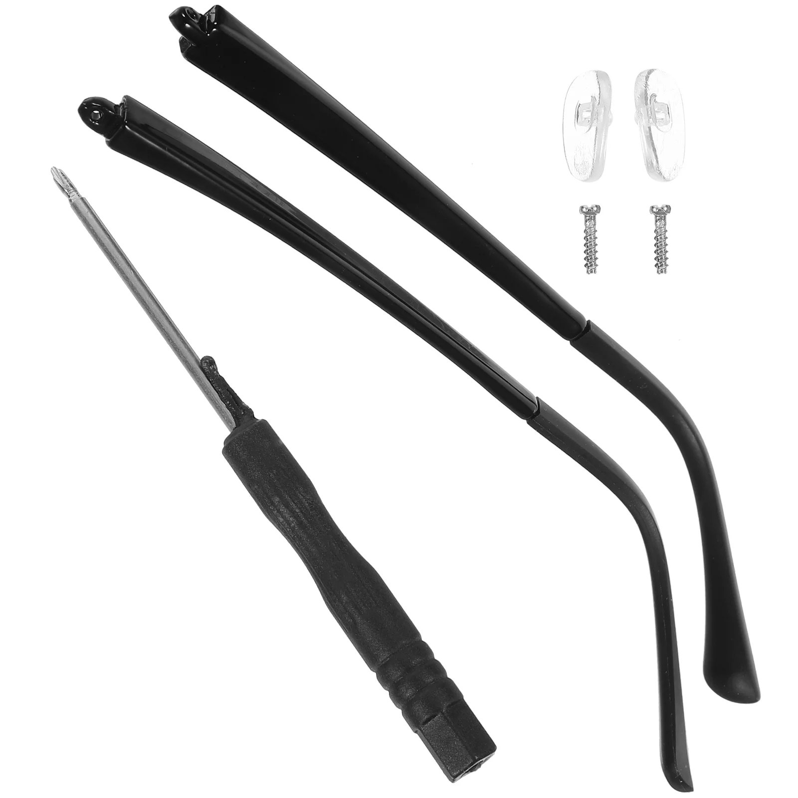 

1 Set Universal Glasses Arm Replacement Nonslip Lightweight Eyeglasses Temple Replacement Parts Anti-Slip Design Sunglasses
