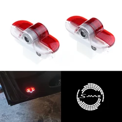 2PCS Led Car Mood Light Door Projector Decorative Lamp For Ford S-MAX MK1 2006 2007 2008 2009 -2015 Auto Replacement Accessories