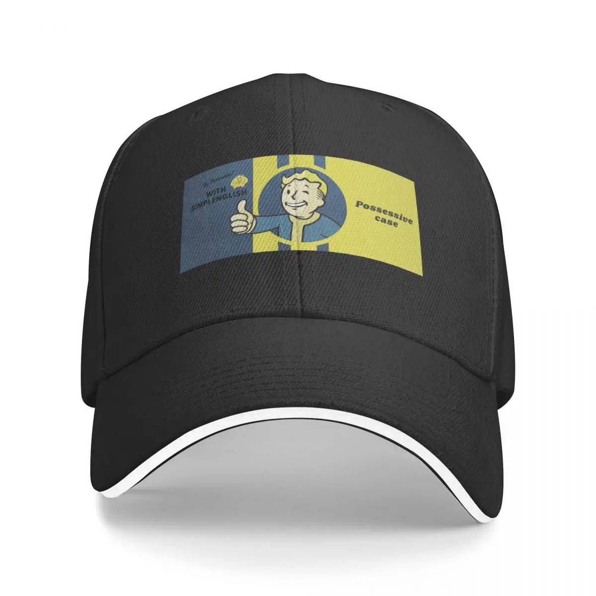 VAULT-TEC Prepare For The Future Possessive Case Baseball Caps Outdoor Solid Hip Hop Hat Sun Caps Snapback Hats