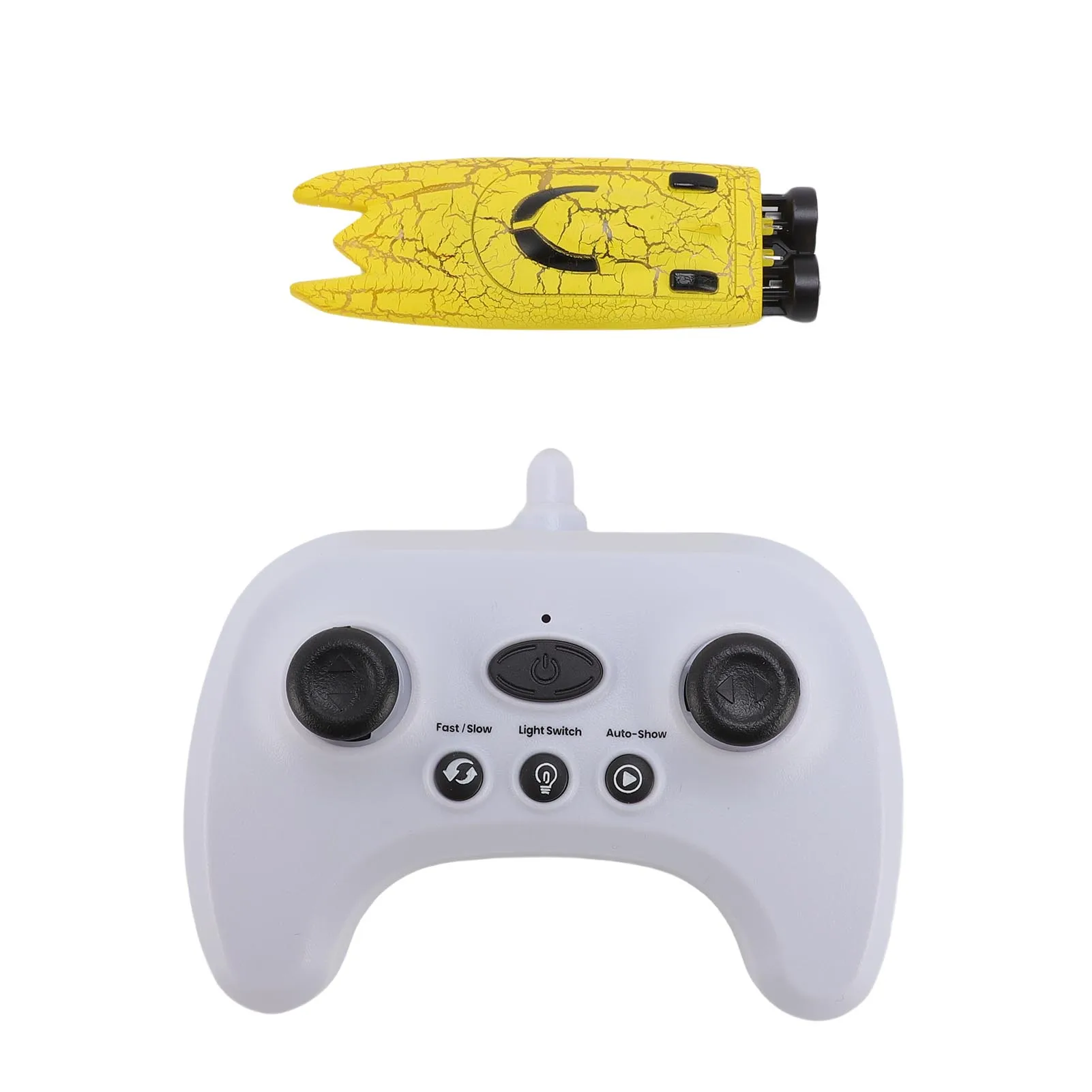 

Мини-лодка с дистанционным управлением и подсветкой 2.4G 360° ° Вращающаяся аккумуляторная гидроизоляционная радиоуправляемая гоночная лодка, игрушки для бассейна, радиоуправляемая лодка