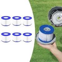 1PC Pool Filter Pump Cartridge for Bestway VI Compatible with Lay-Z-Spa Miami Outdoor Garden Pool Water Sports Pool Accessories