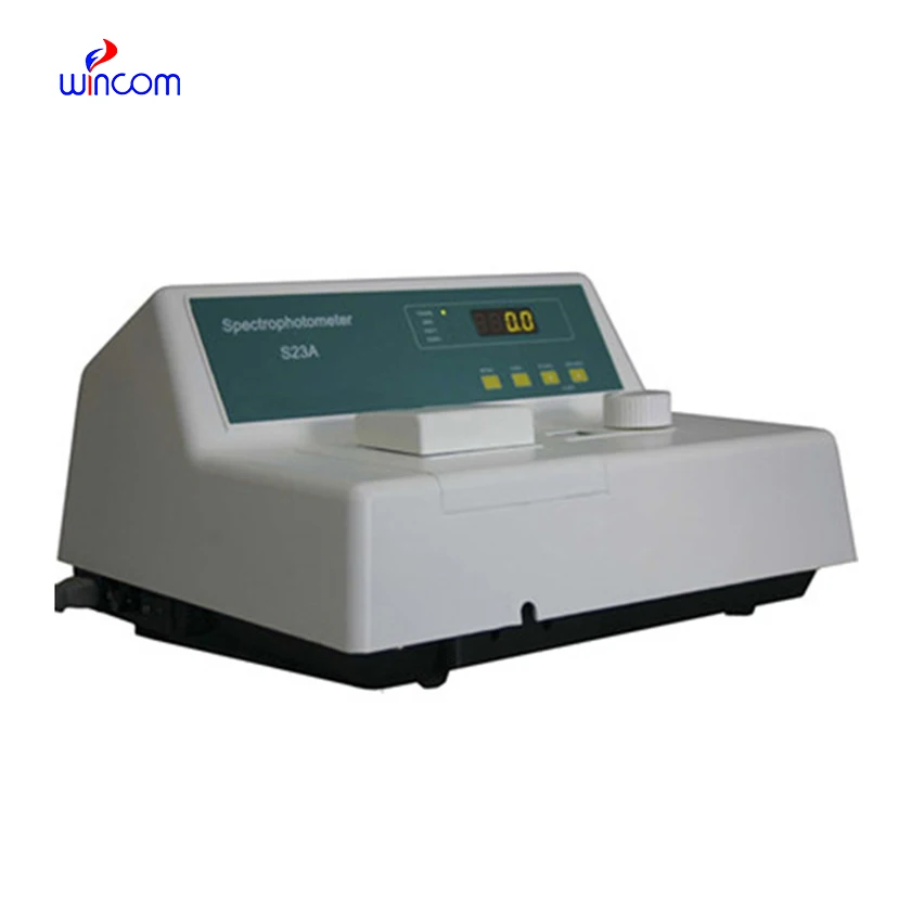 

Wincom S23A UV VIS NIR VIS/NIR Spectrophotometer VIS Visible Spectrophotometer UV/VIS with Cuvettes and Test Tubes price