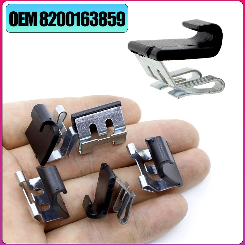 

2pcs Left & Right Curtain Clip Car Door Side for Megane 2 3 for Fluence Laguna 2 Scenic OEM 8200163859 Holder Fastener Clips