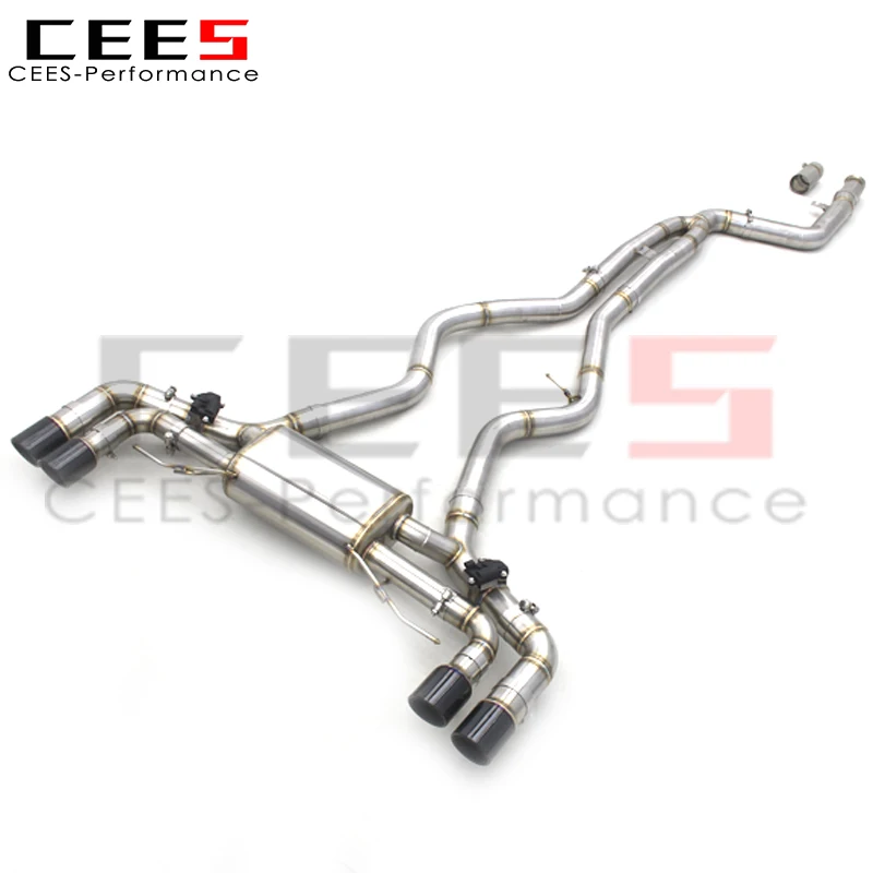 CEES Performance Titanium Catback Exhaust Systems For BMW M340/M340i G20 3.0T 2019-2023 Racing Sport Car Exhaust Pipe Muffler