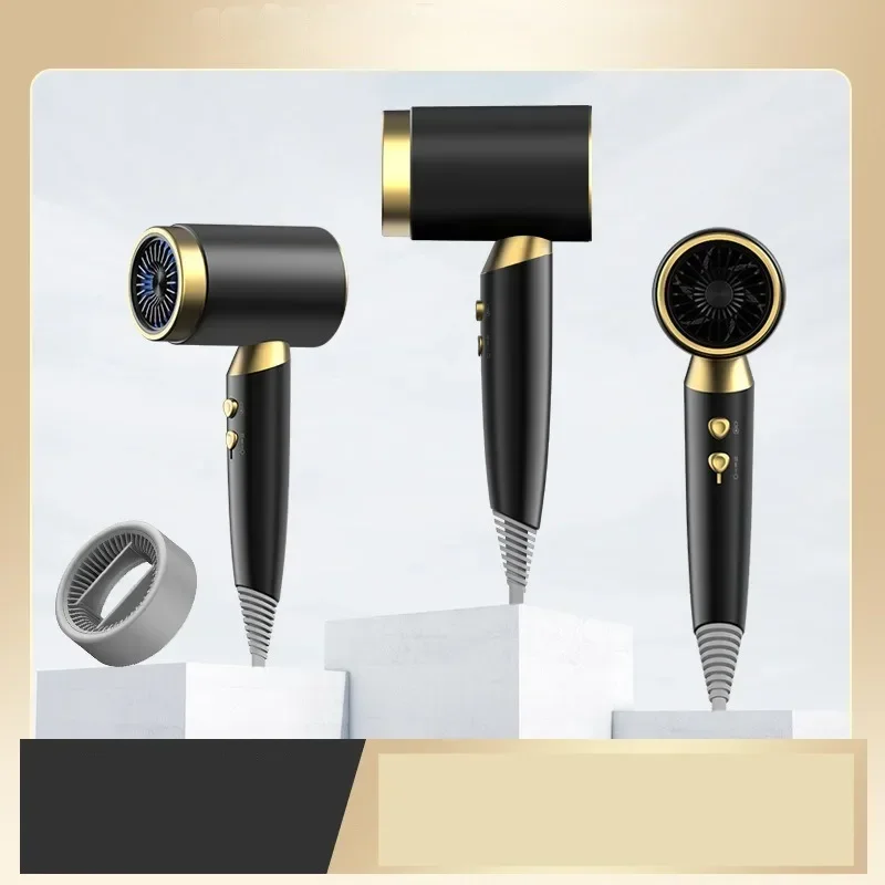 High Speed Quick Dry Hair Dryer Leafless Hair Dryer Hair Salon For Home Straight Hair Negative Ion Bass Noise Reduction