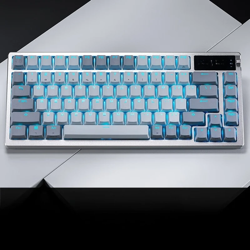 

mechanical keyboard, wireless/Bluetooth three-mode gaming keyboard 75