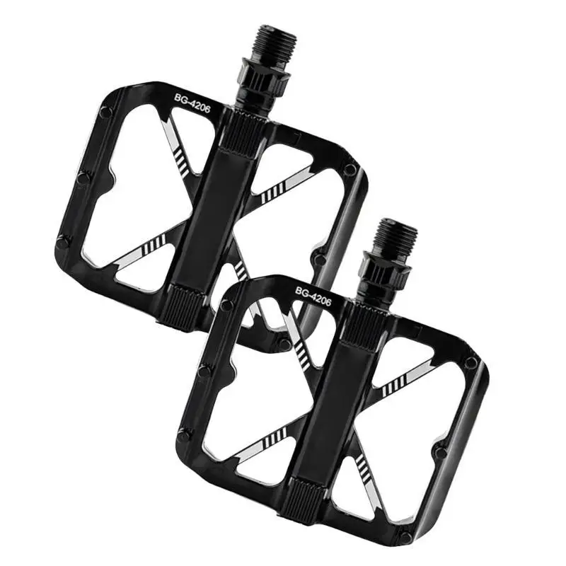 

R6FE Bicycles Pedals Footrest Mountain Bikes Pedals Platform, 9/16Inch Thread Antislip Sealed Bearing Footboards for Bicycles