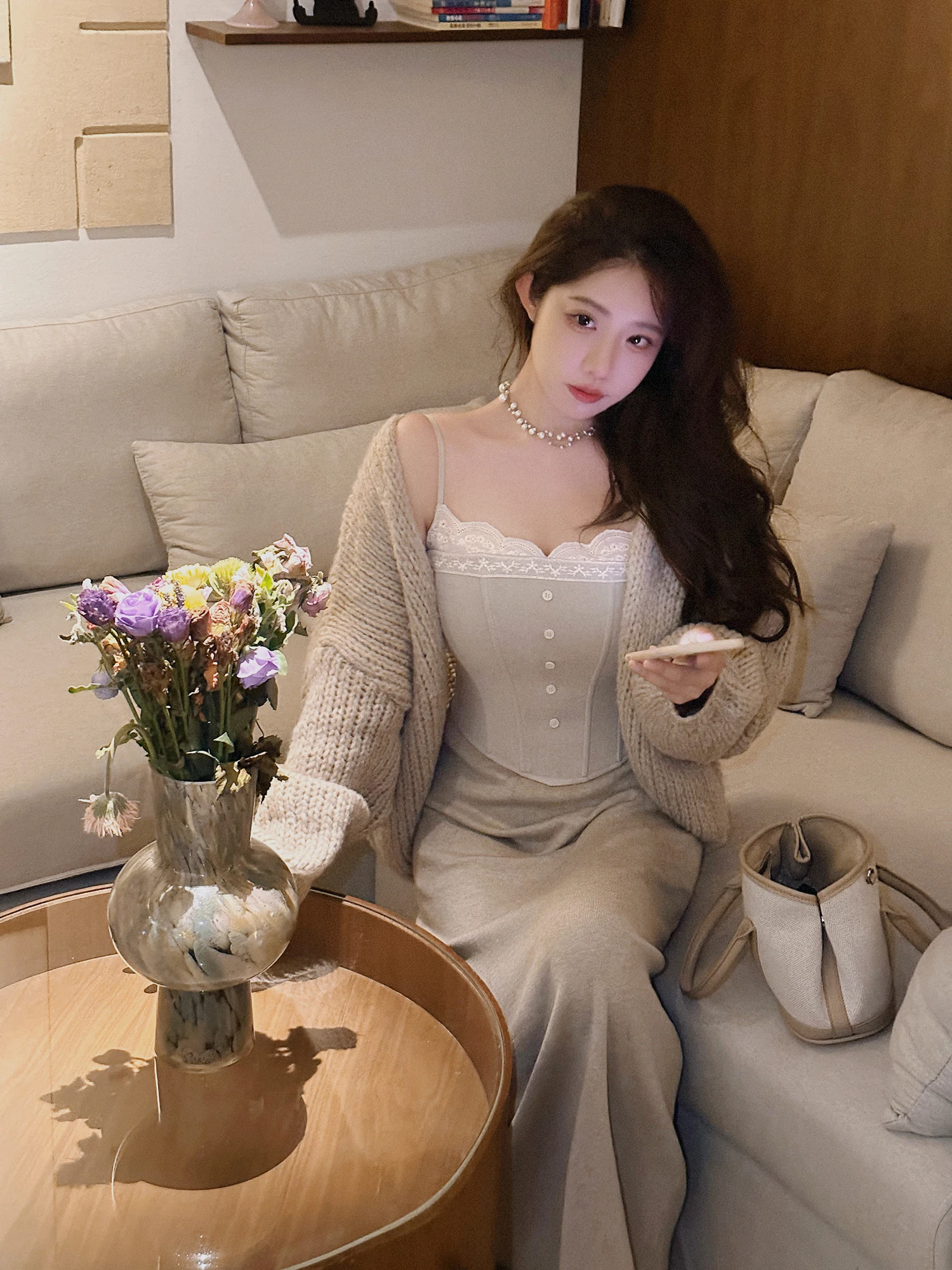 

Ele Bla Jasmine и Sweet Wine, кружевная отделка, жилет Csole, нижнее белье ort Sle, ремень на плечо, женская мода на осень