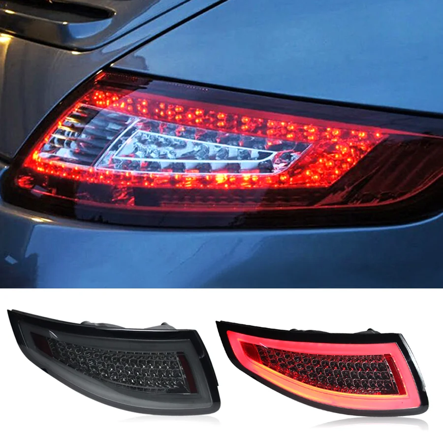 

Wooeight Tail Lamp Assembly Brake Reverse Warning Light Turn Signal LED Rear Lamp Tail Light Taillight For Porsche 911 2005-2008