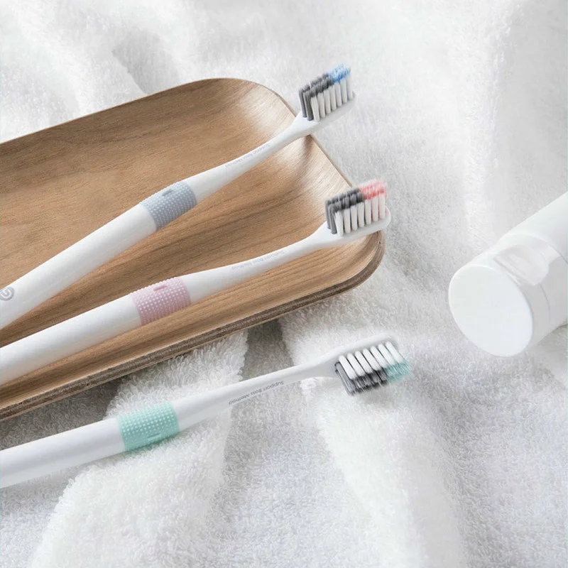 Doctor B Toothbrush Bass Method Sand-bedded better Brush Wire 4Colors Including 1 Travel Box For Smart Home