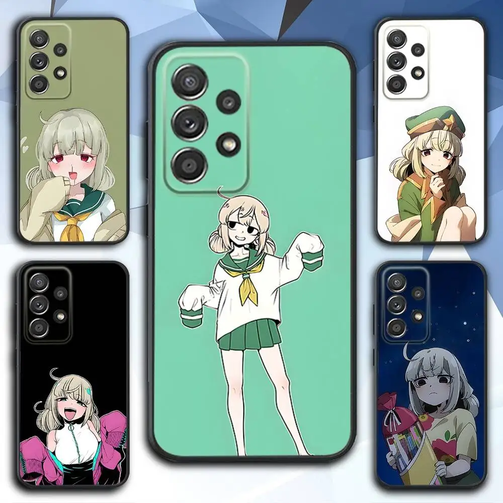 

K-Kiwi Anime Araga Phone Case For Samsung S 25,24,23,22,30,21,10,9,Ultra,Plus,Lite,FE,4,5 G Soft Black Case