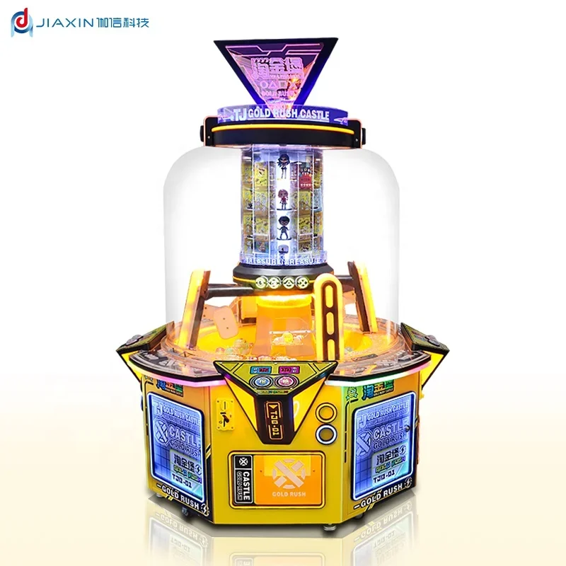 JiaXin Factory Customize Arcade Prizes Vending Game Machine Clip Prizes Dragon King Fish Hunter Arcade Game Machine