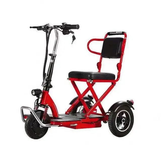 

Folding Electric Tricycle Elderly Car Scooter Disabled Household Small Light Battery Car Moped