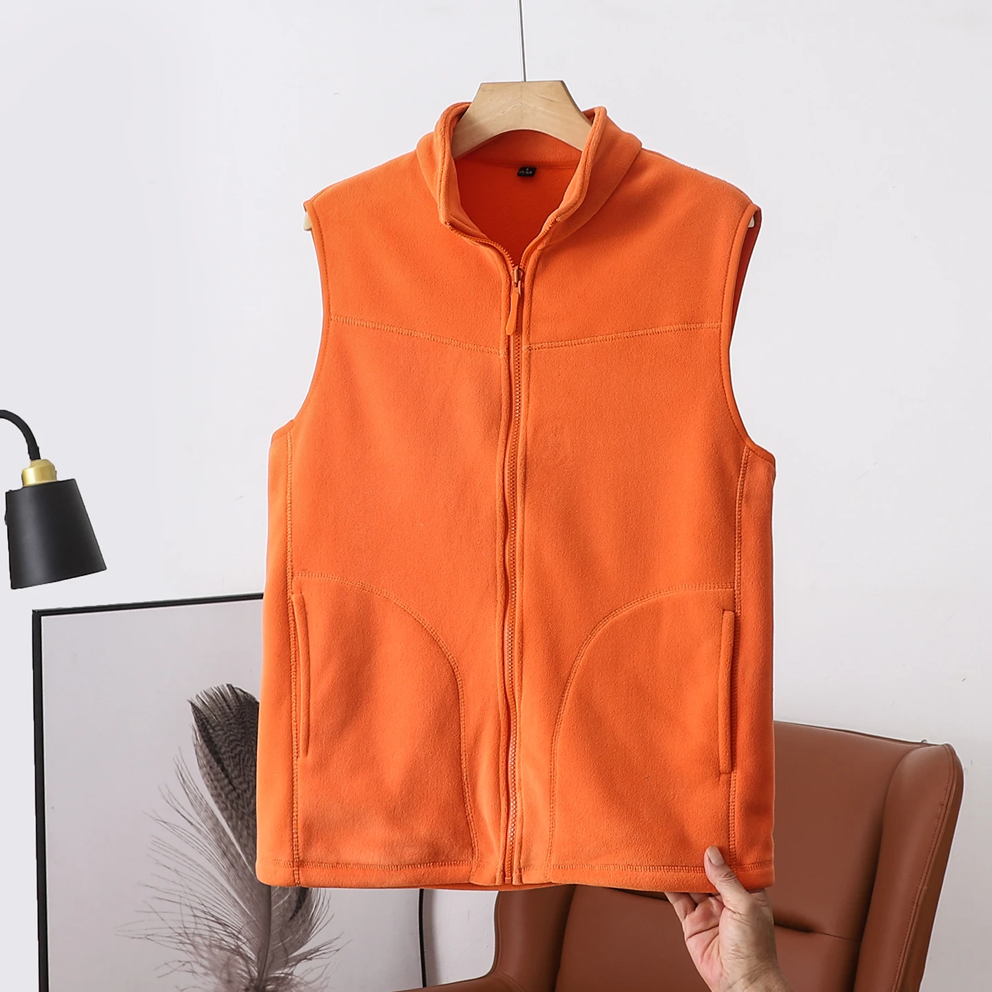 เสื้อกั๊กผ้าฟลีซแบบยูนิเซ็กซ์ - Sherpa Jacket Fleece บทวิจารณ์และราคา