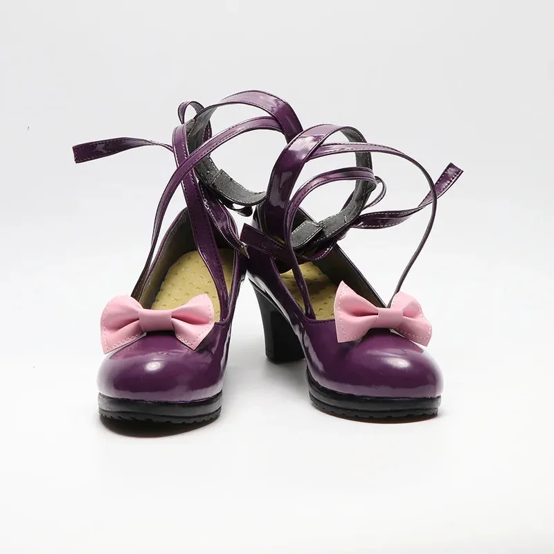 RealCos Inuyama Tamaki Shoes PU Leather Cosplay Boots Custom