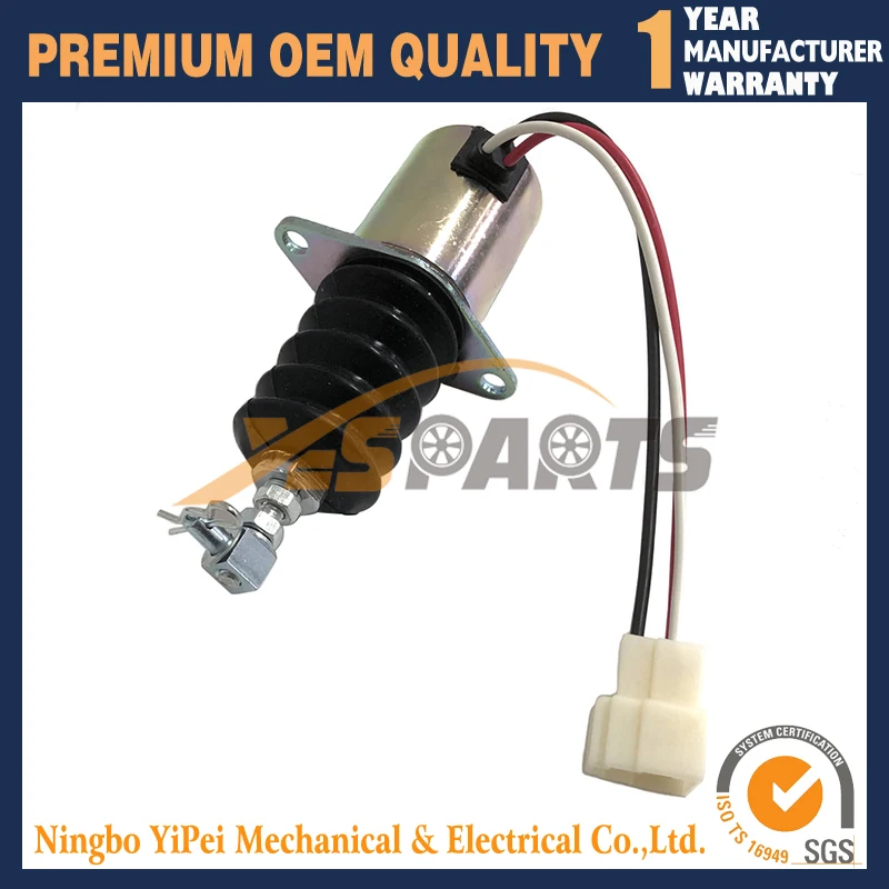 24V P610-C1V24 Pull Solenoid For Trombetta Yanmar