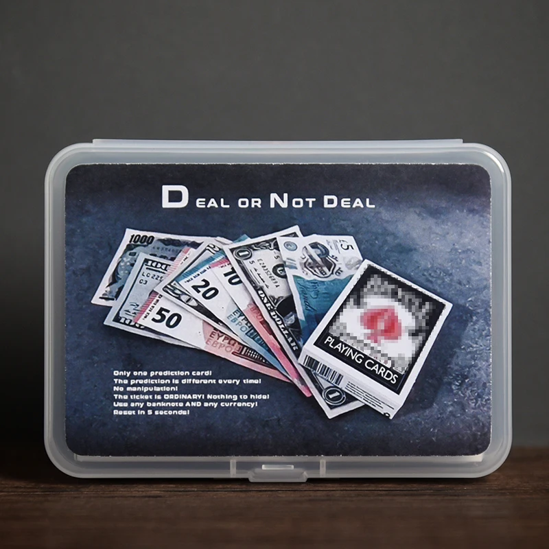 

DEAL OR NOT DEAL by Mickael Chatelain Card Magic Trick Close Up Magic Magia Magie Magicians Prop Illusion Accessory Gimmick