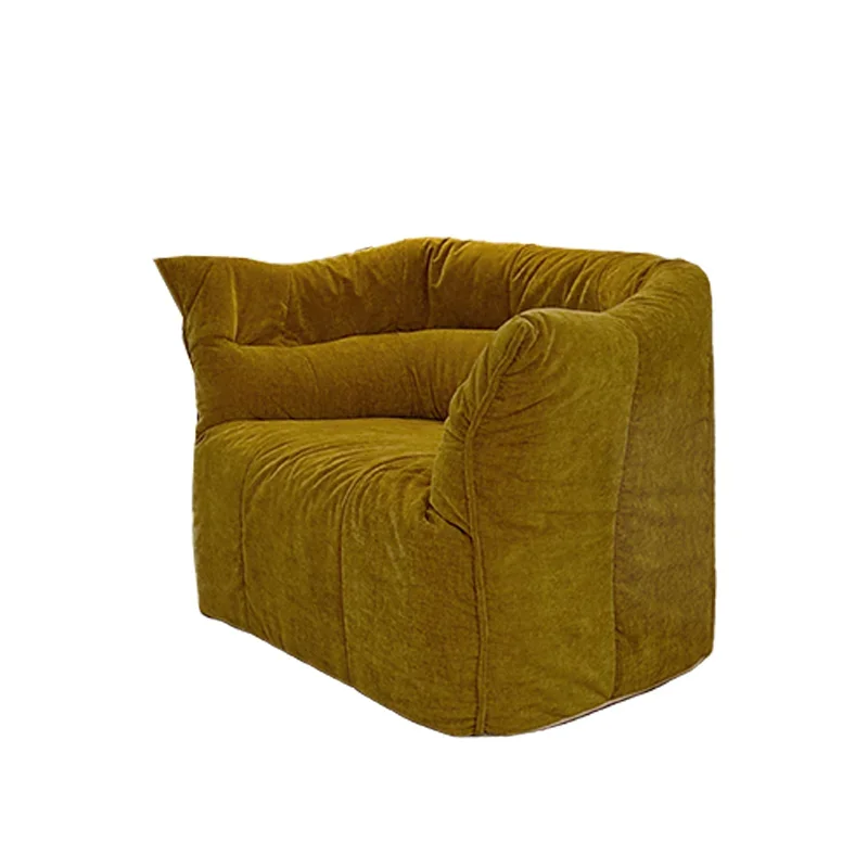 

Lazy single sofa designer modern cream style Italian medieval retro casual chair