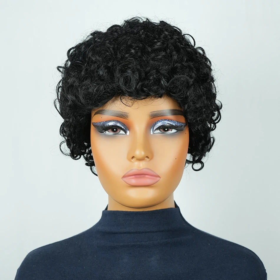 Short Curly Human H… - image