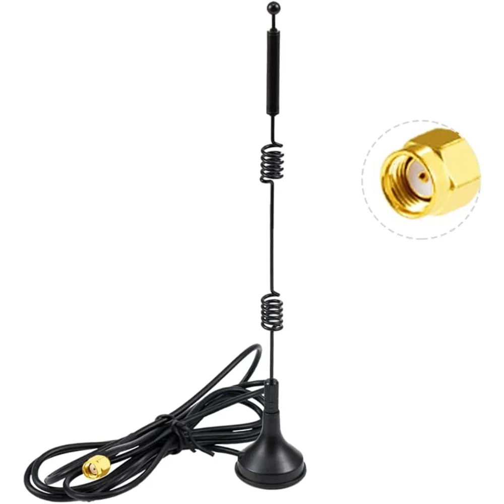 Dualband-WLAN-Antenne 2,4 G 5,8 G 12 dBi Magnetfuß für WLAN-Router Drahtlose Netzwerkkarte USB-Adapter Sicherheit IP-Kamera Video
