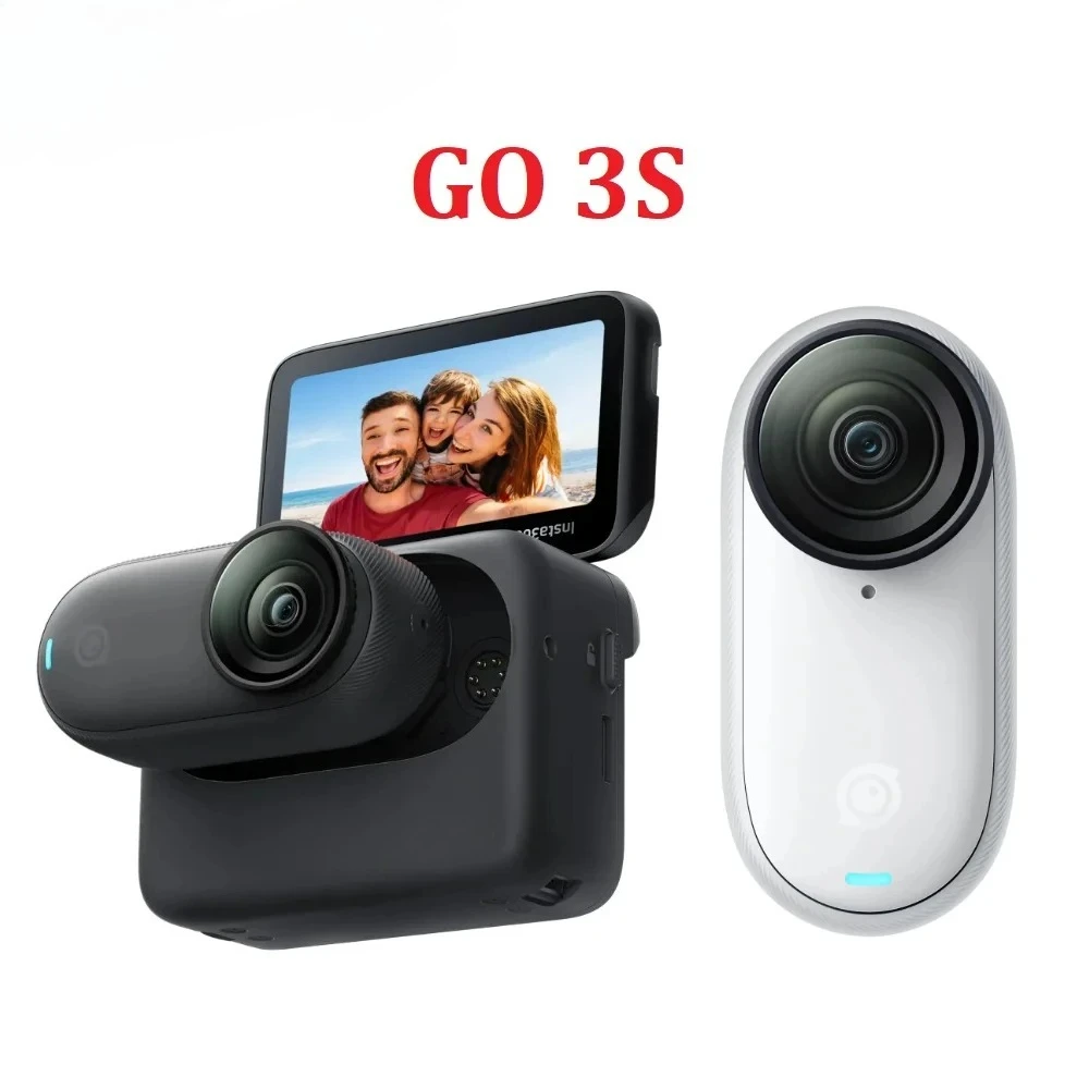 

Inst360 GO 3S Мини-экшн-камера 4K 10 м Водонепроницаемая маленькая крошечная стабилизационная спортивная камера Insta 360 GO3 GO 3 для видеоблога