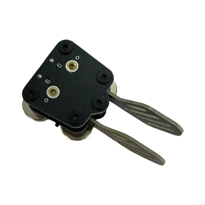 

Mini CW Key Automatic Morse Code Key Portable Double Paddles Morse Key Telegraph Key Paddles for Radio Shortwave W8KE