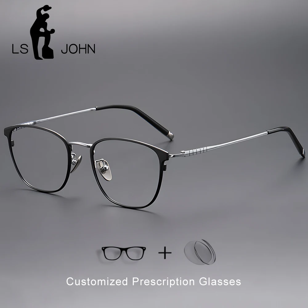 

Oval Glasses Frame Men Titanium Myopia Prescription Reading Glasses Women European Luxury Brand Customized Optical Eyewear