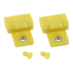 2Pcs Auto Window Glass Holder Base for Isuzu Pickup Car Fastener Interior Parts 43.3*33.4mm Auto Clip Replacement