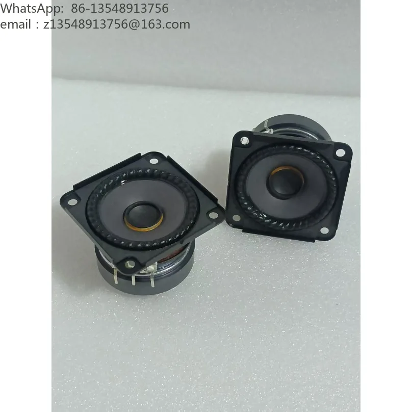 2.75 Inch Full‑Range Speaker Unit, Corrugated Folded Surround HIFI Vocal Loudspeaker Single Unit Stock Speaker