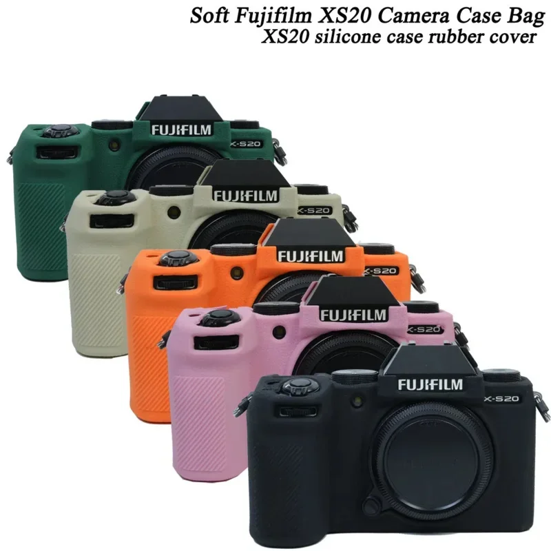 Silicone Case Tuxture Cover For Fujifilm XS20 Camera bag