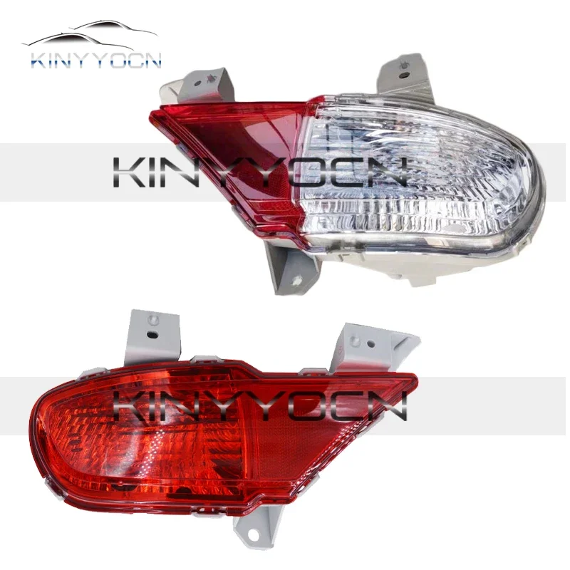 For Mitsubishi Montero  2013 14 15 Rear Bumper Fog Light Reflector Stop Light Rear Fog Light Foglamp Brake Lamp Warning Lamp