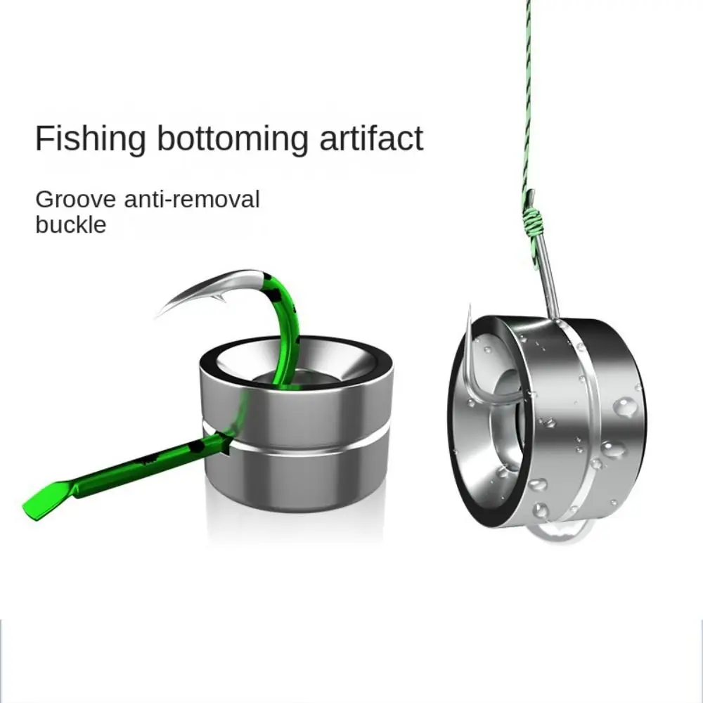 Salvage Magnet Fishing Bottom Rigs Rapid Sinking Saltwater Environment Magnetic Bottom Tracker Stainless Anti-slip