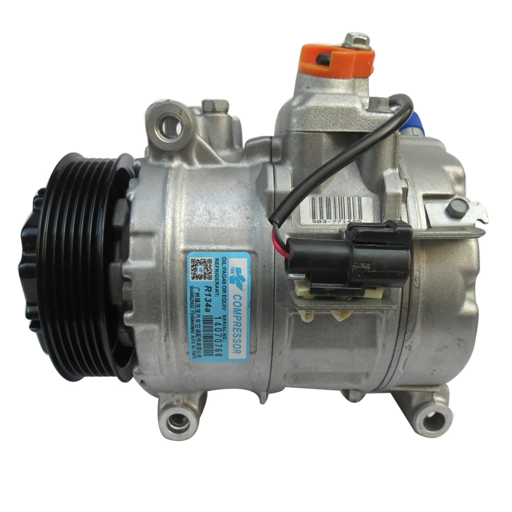 Auto AC Compressor For Jaguar XF 3.0L OEM 2W93-19D629-CD 2W9319D629CD 447180-4326 447180-4329 C2C26770