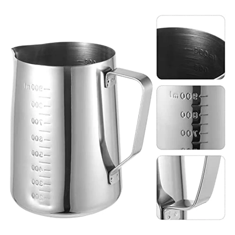 

ABLN-2X горшок для изготовления свечей из нержавеющей стали, мерный стакан для плавления воска, кувшин для изготовления мыла, 900 мл