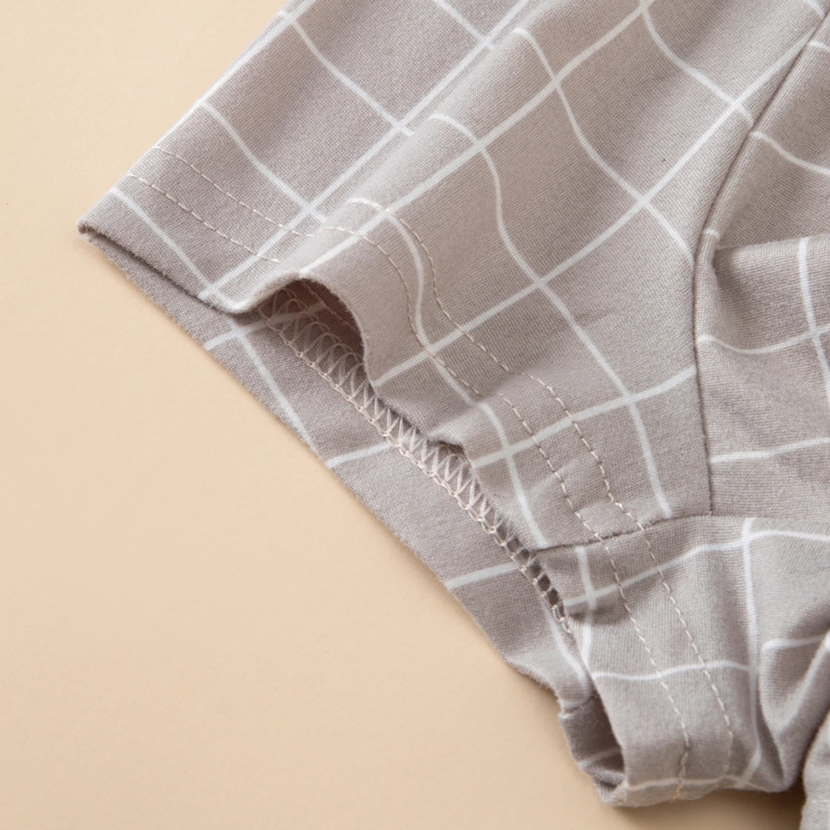 4/8-teiliges Set Kinderunterwäsche für alle Jahreszeiten, bequeme viereckige Hosen, gestreifte Freizeithosen für Jungen. – Detail 17