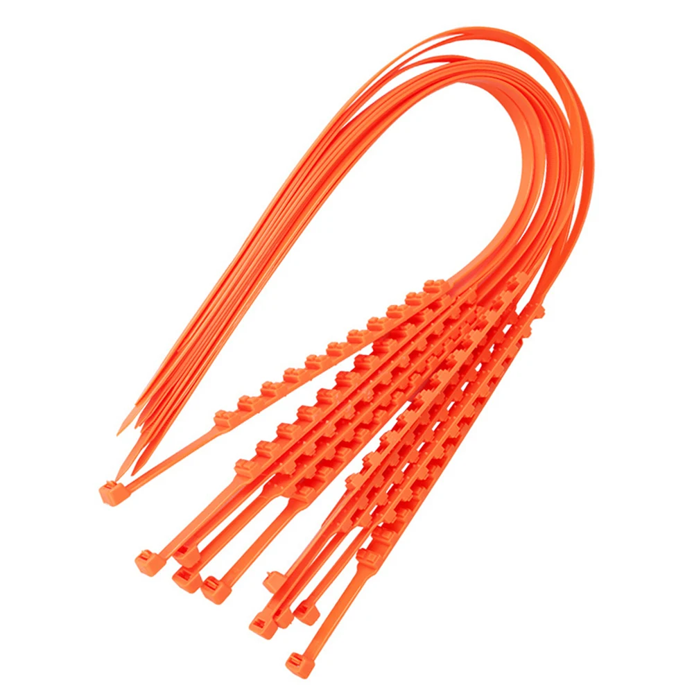 10 قطعة السيارات في الهواء الطلق الثلوج الإطارات المضادة للانزلاق سلسلة سيارة الإطارات سلاسل النايلون سيارة الشتاء الإطارات عجلات سلاسل الثلوج لسيارات الدفع الرباعي في الهواء الطلق