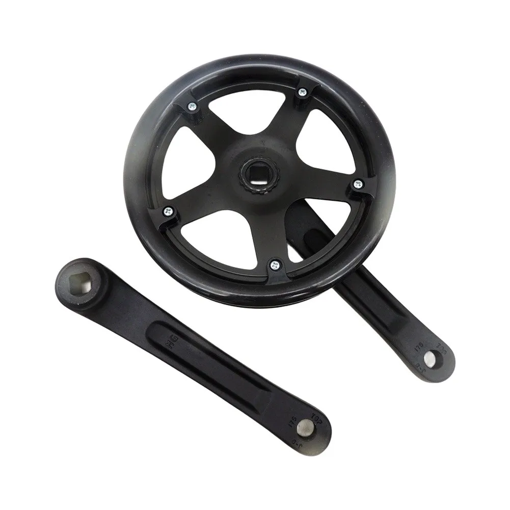 Alloy 6061 Bike Crankset For Road Bike For Mountain Bike Folding Bikes 42-tooth 175mm Crankset Bicycle Parts Crank Chainwheel