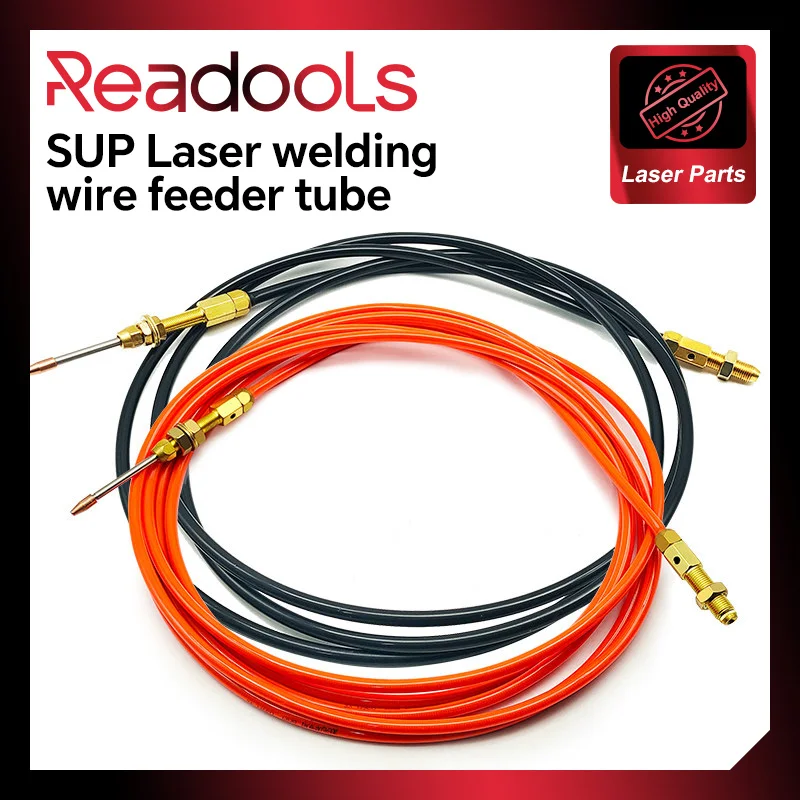 Qilin SUP Laser Welding Wire Feeding Tube Guide Wire Graphite Hose 3m 5m Guide Wire Nozzle 0.8 1.0 Wire Feeding Accessories