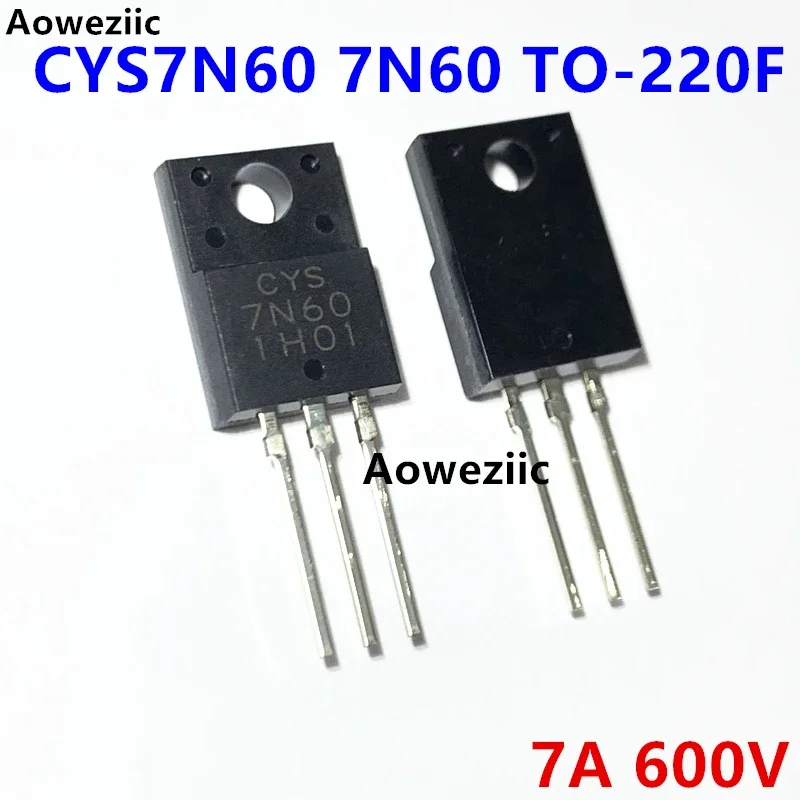 cys7n60-to-220f-7n60-пластиковый-инкапсулированный-полевой-МОП-транзистор-7a-600-В-новый-оригинальный