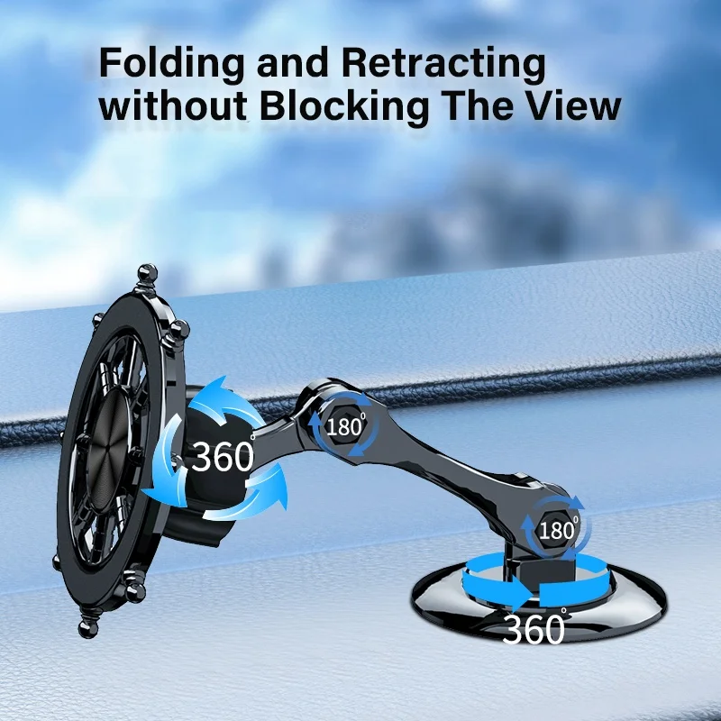 

Strong Magnetic Car Cellphone Holder for Stand Instrument Panel Magnet Accessories Vent Support for Samsung for iPhone