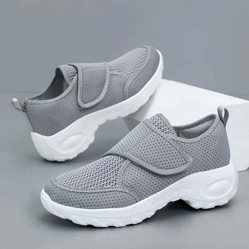 

New Casual Orthopedics Wide Feet Swollen Shoes Thumb Eversion Adjusting Soft Comfortable Diabetic Shoe Walking Shoes