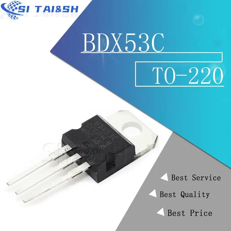 10Pcs Bdx53C Bdx33C…