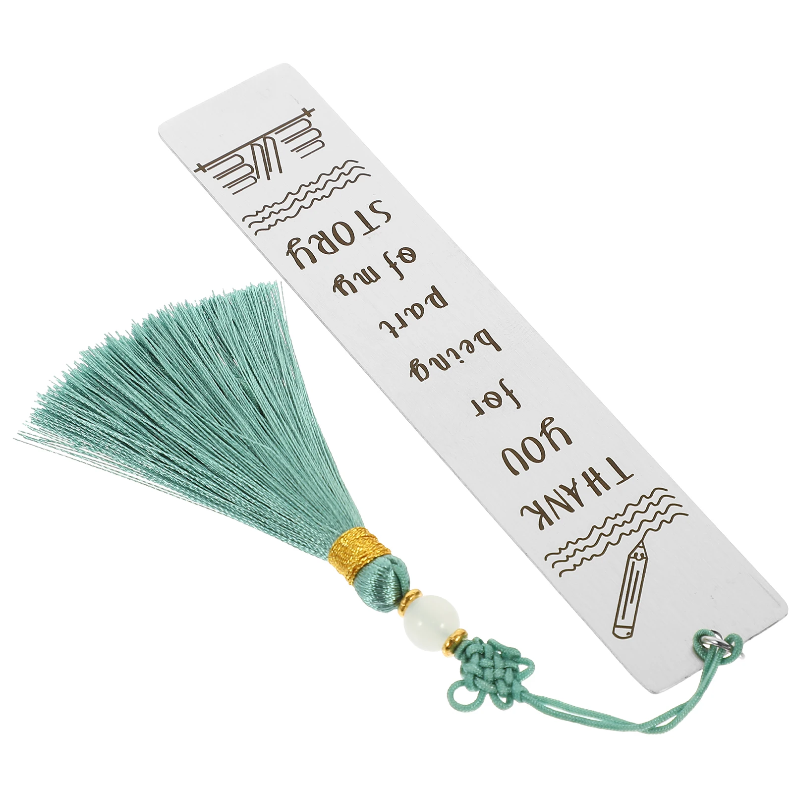 

Stainless Steel Bookmarks Bookmark for Women Teacher Gifts Metal Book Mark Students Reader Accessories for men