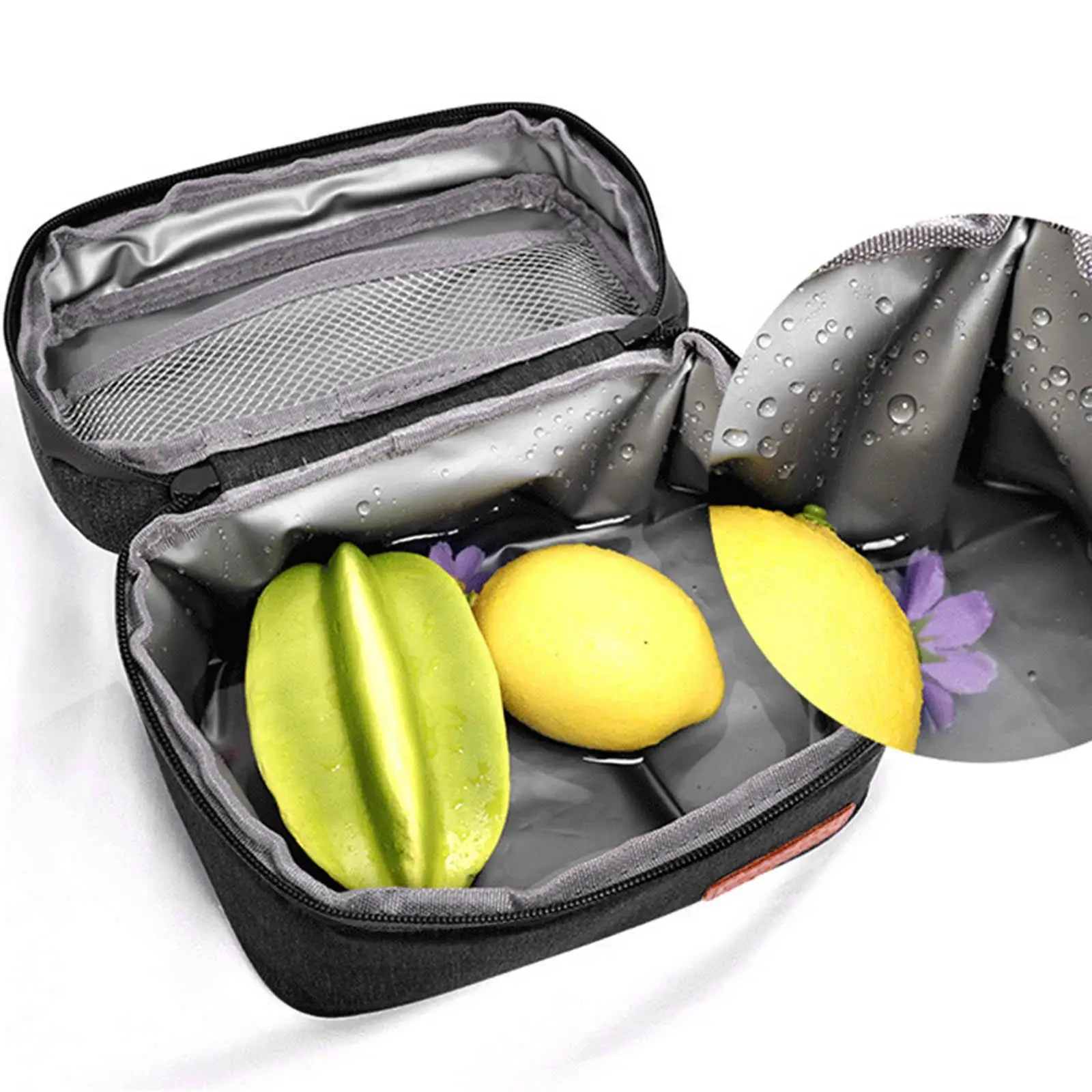 

Portable Insulated Oxford Cloth Food Container for Camping School