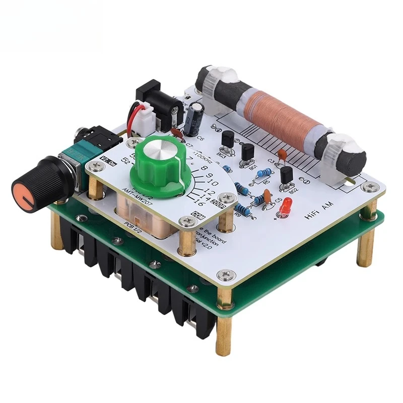 

525~ 1605kHz medium wave AM AM radio transmitter DIY circuit board ore radio main board DC6V