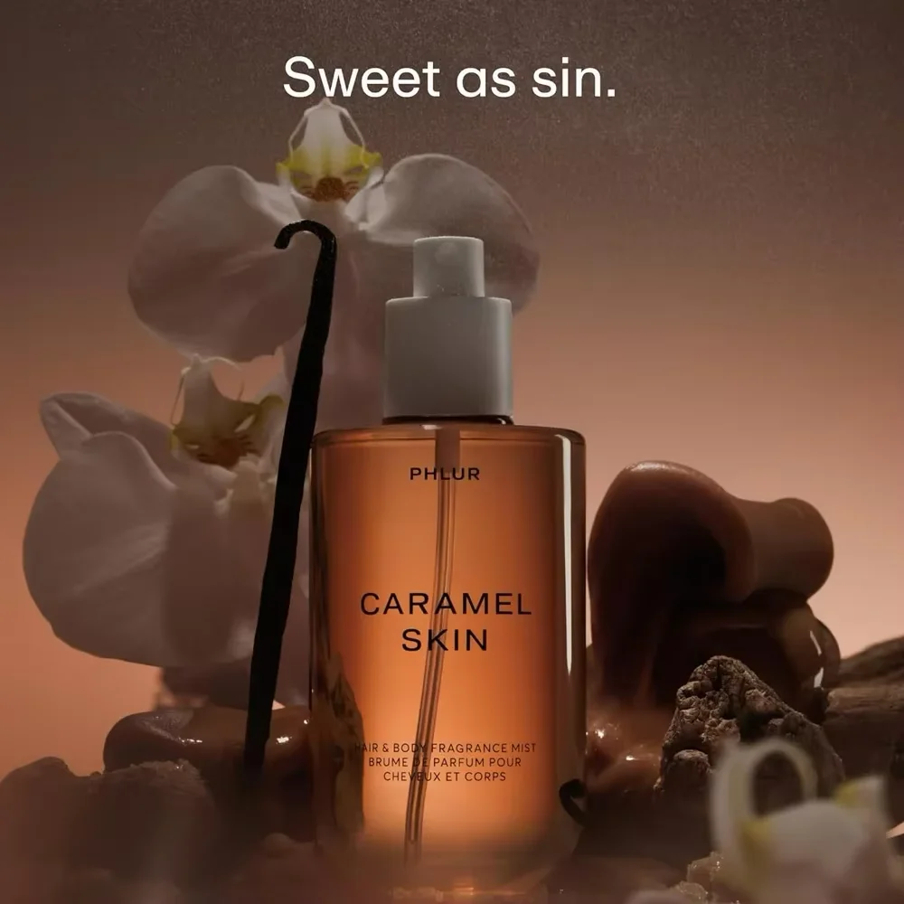 PHLUR Caramel Skin Body Mist, - Fragrance Perfume For Hair reseña y precio