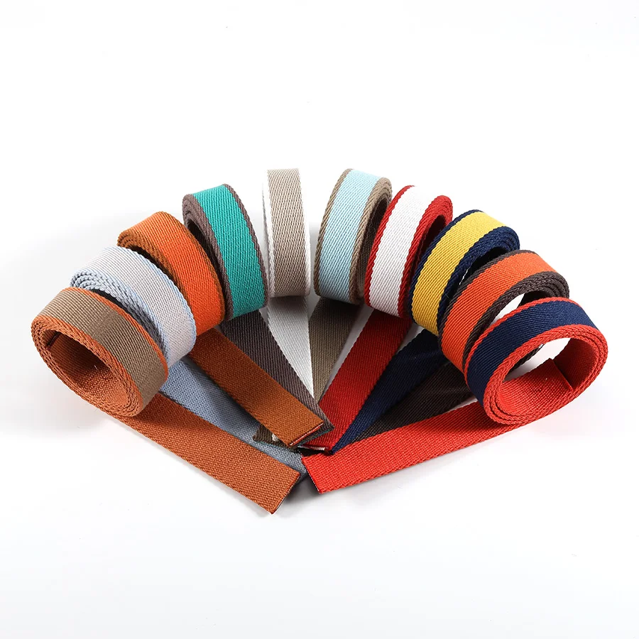 New 2.5cm wide and narrow woven high-density thick canvas strap, suitable for Evelyn MINI bag shoulder strap accessories