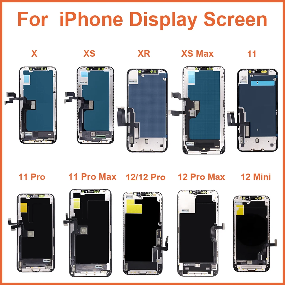 Pantalla OLED AAA+++ para iPhone 14 Pro LCD INCELL para iPhone 11 12 13 Pro Max LCD 13 Mini 14 Plus 15 Display Screen Digitizer Assembly 4